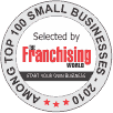 Selected as top 100 small businesses  from 2010